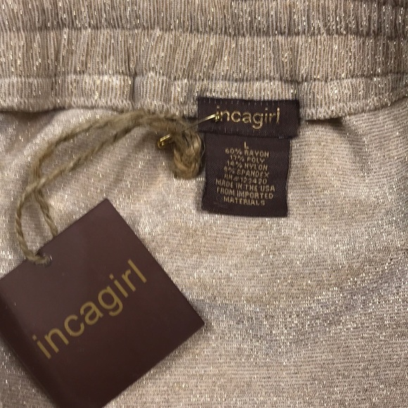 Incagirl Girl Gold  Skirt - Picture 3 of 4